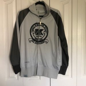 Never be worn grey kooga rugby jacket